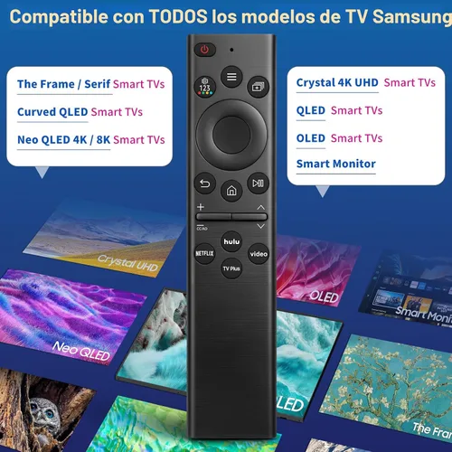 Vista 3 de Control remoto universal para Samsung Smart TV, control remoto para Samsung TV