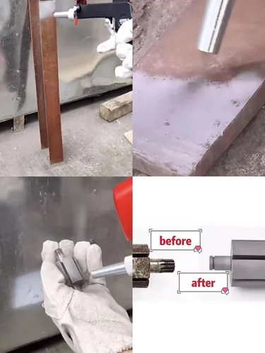 Vista 4 de Óxido de aluminio – 10 libras – Medios abrasivos de chorro de arena media a fina para gabinetes de voladura o pistolas de granallado. Grano #80