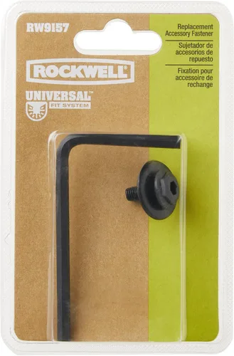 Vista 2 de Rockwell RW9157 Tornillo de repuesto, brida y llave Allen para herramienta multiherramienta oscilante Sonicrafter