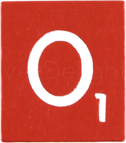 Vista 2 de CleverDelights 100 azulejos de letras de madera, color rojo, juego completo, reemplazo de juegos, manualidades, bodas, álbumes de recortes