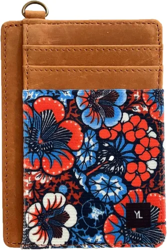 Vista 13 de Cartera delgada con bloqueo RFID para tarjetas de crédito, bolsillo bohemia1