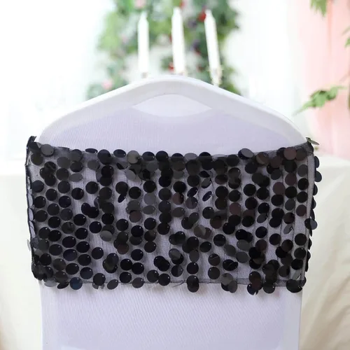 Vista 14 de Efavormart Manteles Superpuestos de Lentejuelas Payette Grandes Premium de 72 pulgadas para Decoraciones de Mesa de Bodas, Banquetes, Catering