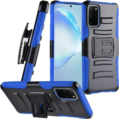 Vista 9 de Para Samsung Galaxy S20 Plus, Galaxy S20+ 6.7" (SM-G985) - Funda para teléfono con imagen a prueba de golpes - AD1 mármol negro