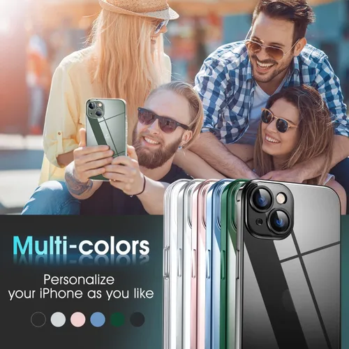 Vista 557 de Supdeal Funda cristalina transparente para iPhone 11, [No se amarillea] [Protección de la cámara] [Probado contra caídas de grado militar] Funda