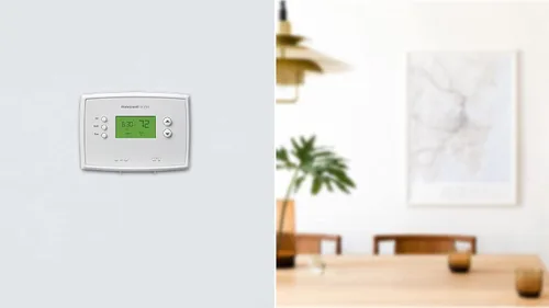 Vista 10 de Honeywell Home RTH2510B1018 - Termostato programable (7 días)