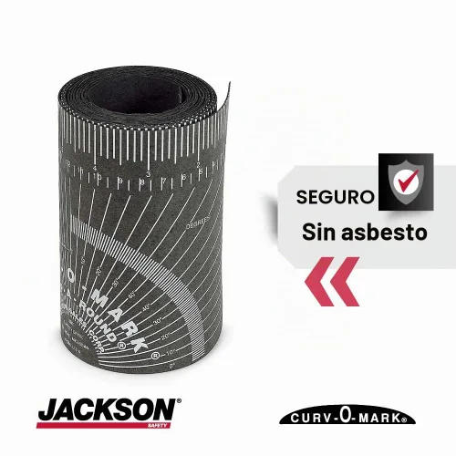 Vista 6 de Jackson Safety Herramienta de Medición de Tuberías - Herramienta de Cinta Envolvente Wrap-A-Round para Accesorios de Tuberías