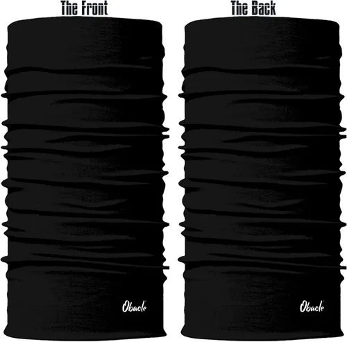 Vista 3 de Obacle Polaina de cuello para protección contra el polvo, el viento, el sol, para hombres y mujeres