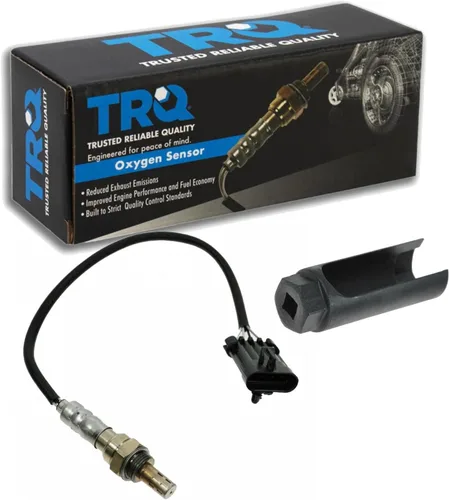 Vista 137 de TRQ Sensor de Oxígeno O2 de 4 Hilos de Banda Estrecha Compatible con VW Atlas 2.0L 2018-21, VW GTI 2.0L 2016-18, Audi A3 Quattro 2.0L 2015-18, VW