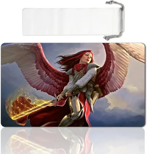Vista 33 de Juego de mesa MTG Playmat Games Tamaño 60X35 cm CCG Compatible para MTG CCG RPG Juego de cartas coleccionables (Ajani Steadfast)