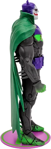 Vista 5 de McFarlane Toys - DC Multiverse Batman White Knight (Jokerized), figura de acción de 7 pulgadas, etiqueta dorada