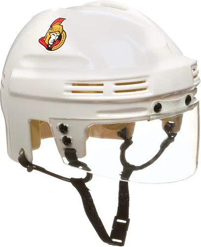 Vista 9 de SportStar Mini casco de exhibición de hockey - Blanco