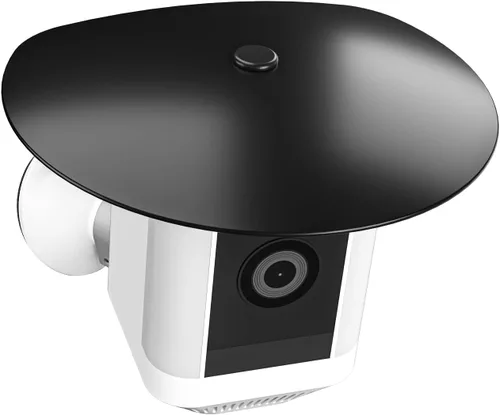 Vista 6 de HOLACA Cubierta de cámara con sombra de lluvia solar para cámara Spotlight Plus, funda protectora para protección contra rayos UV resistente, fácil
