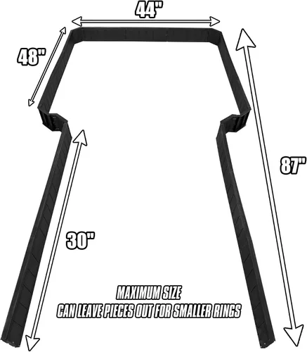 Vista 6 de último Juego Supremo de Anillo con Barrera para Lucha para Figuras de Acción de WWE Wrestling
