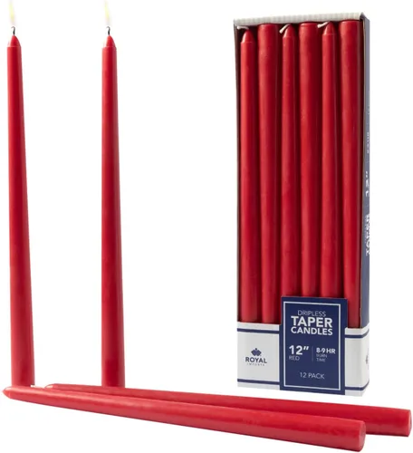 Vista 16 de Royal Imports Velas cónicas sin perfume, elegantes de calidad premium, sin goteo y sin humo, velas de cena sumergidas a mano para bodas, vacaciones