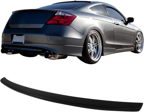 Vista 38 de IKON MOTORSPORTS Alerón de maletero compatible con Honda Accord Coupe 2008-2012 de 2 puertas, estilo de fábrica pintado #B536P azul real perla ABS