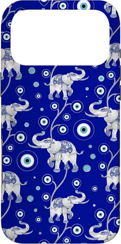 Vista 22 de Funda con dije de elefante de mala suerte para iPhone 17