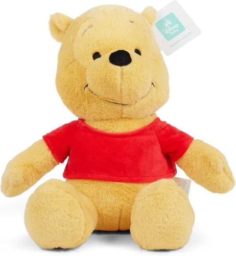 Vista 8 de Disney - Peluche oficial de Winnie The Pooh para niños, personaje de peluche con textura esponjosa y detalles bordados, orejas flexibles, de felpa