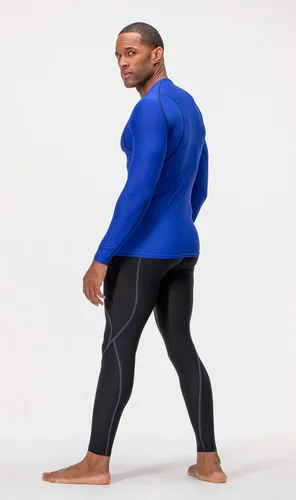 Vista 3 de DEVOPS 3 Pack Men's Athletic Long Sleeve Compression Shirts