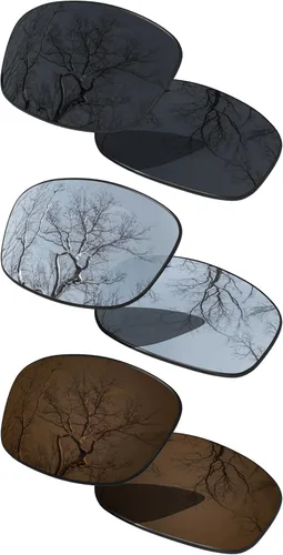 Vista 16 de Set of 3 Replacement Lenses for Oakley Fives Squared OO9238 Pack