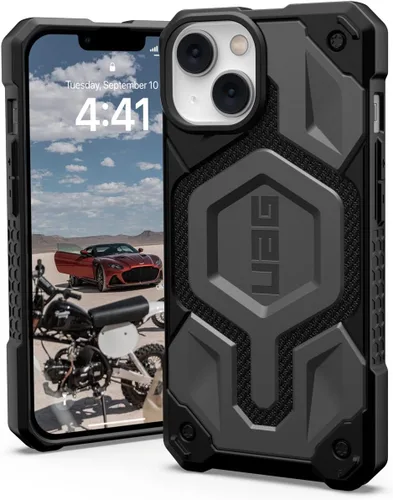 Vista 13 de Urban Armor Gear UAG-IPH22LB-PMS-BK - Funda resistente a los impactos para iPhone 14 Pro Max (6.7), color negro
