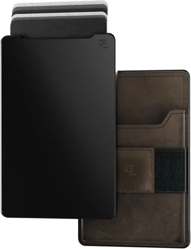 Vista 10 de Groove Life Cartera Magnética con Deslizamiento del Pulgar Groove - Portador de Tarjetas de Crédito de Aluminio Minimalista de Perfil Bajo