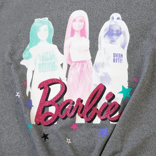 Vista 5 de Barbie Camiseta y leggings con estampado de manga larga anudada 171667Brm Ropa de niña