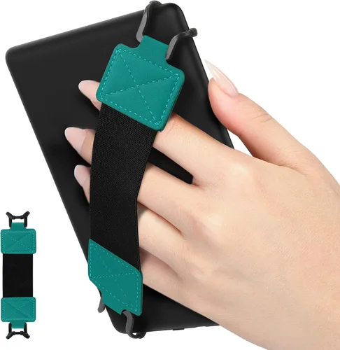 Vista 37 de MoKo Correa de mano de seguridad para tablet Kindle eReaderFire de 6 a 8 pulgadas, Kindle/Kobo/Voyaga/Lenovo/Sony E-Book Tablet, correa de mano