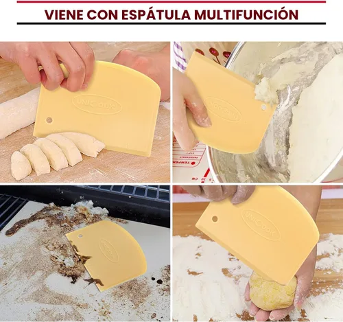 Vista 8 de UNICOOK - Piedra redonda para hornear pizza, 10", 12", 14", 15", 16", para horno y parrilla Even Heating and Consistent Heat Retention, Creates