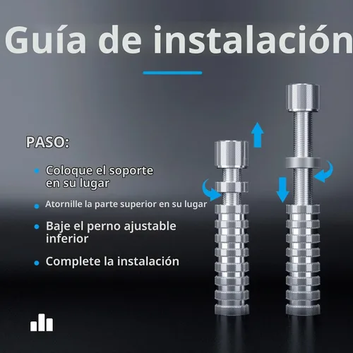 Vista 6 de Soporte de GPU, soporte de GPU de 7-11.5 cm con lámina antideslizante, soporte de GPU para evitar el hundimiento de la tarjeta gráfica (Plata)