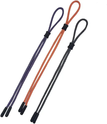 Vista 7 de Decker Eyewear Retainer Universal Fit Eyeglasses Lanyard 3PCS Reflective Glasses Strap One Size Fits Most Adjustable Sports Glasses Holder for Men