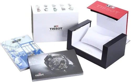 Vista 4 de Tissot Reloj de cuero con esfera plateada T0352071603101 T-Classic de 1.260 in para mujer, Classic