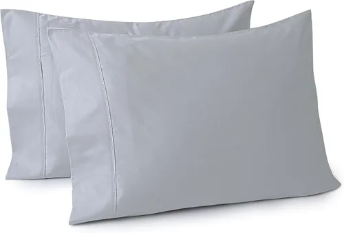 Vista 87 de Juego de 2 fundas de almohada 100% de algodón egipcio, fundas de almohada refrescantes de 400 hilos, fundas de almohada suaves y transpirables