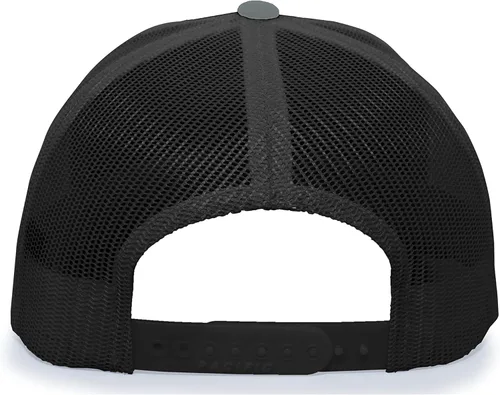 Vista 4 de Pacific Headwear Puntada de contraste Trucker Snapback