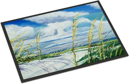 Vista 27 de Caroline's Treasures JMK1017JMAT - Tapete de caza de rana garza azul, 24 x 36 pulgadas, tapete para puerta delantera, interior y exterior
