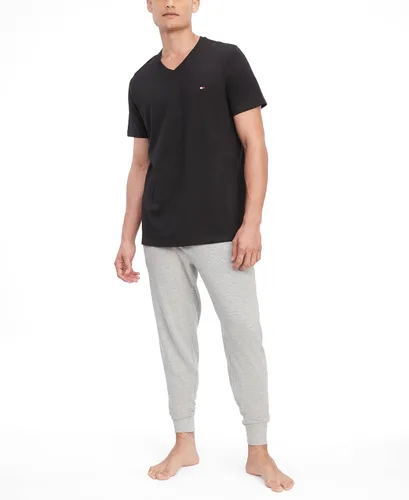Vista 4 de Tommy Hilfiger Camiseta con cuello en V de bandera para hombre