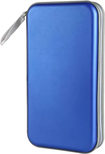 Vista 14 de Siveit Estuche para CD, Soporte para Estuche de DVD con Capacidad para 96 Discos de Plástico Duro, Estuches para Discos CD DVD, Carpeta Billetera