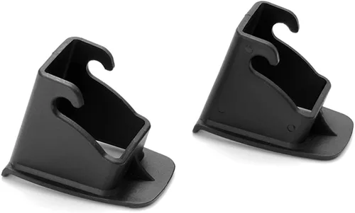 Vista 6 de Shkalacar ISOFIX - Guía de cierre de cinturón de interfaz, 2 piezas de hebilla de interfaz ISOFIX para asiento de automóvil, conector de soporte