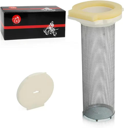 Vista 6 de Guía de jaula de filtro de aire y tapa final para Yamaha Warrior Raptor Wolverine 350 YFM 350 Grizzly 600 660 YFM600 660 1987-2013 1UY-14458-01