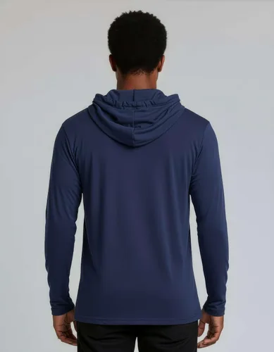 Vista 6 de Real Essentials 3 Pack: Sudaderas con capucha de cordón de algodón para hombre, ligeras y casuales, con bolsillo