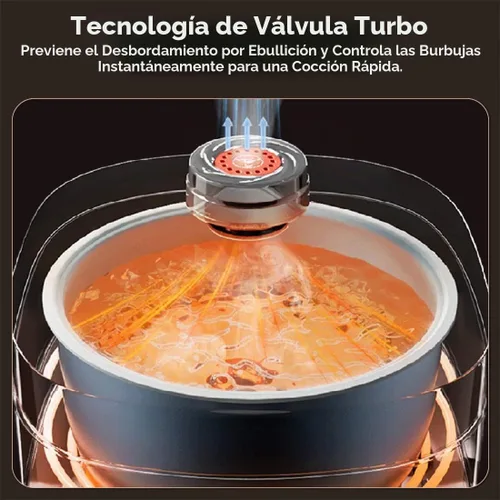 Vista 9 de Midea Olla Arrocera para 8 Tazas de Arroz Crudo, Olla Arrocera de Cerámica Antiadherente con Olla Interior Recubierta de Celadón, 15 Programas