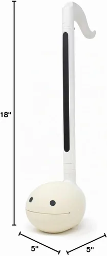 Vista 4 de Otamatone Deluxe de Maywa Denki (Blanco)