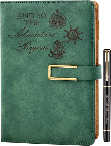 Vista 18 de Fanery sue Tree of Life - Diario de escritura recargable para mujeres y hombres, cuaderno de tapa dura de piel sintética, A5, rayado universitario