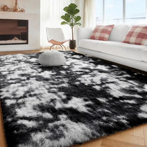 Vista 35 de Alfombras grises pequeñas para dormitorio, 2 x 4 pies, alfombras de pasillo lavables de felpa para pasillo 2- Gris