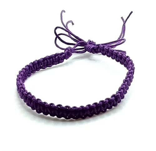 Vista 49 de Hemp Anklet Adjustable Tie On (Black)