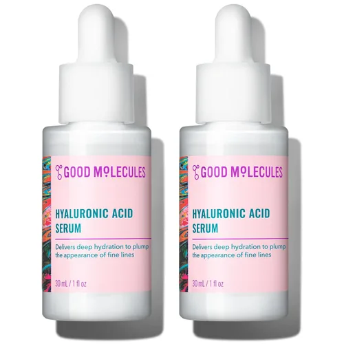 Vista 9 de Good Molecules Suero de Ácido Hialurónico - Suero Ultra Hidratante No Graso con 1% de Ácido Hialurónico, Hidratante Facial para Piel más Tersa