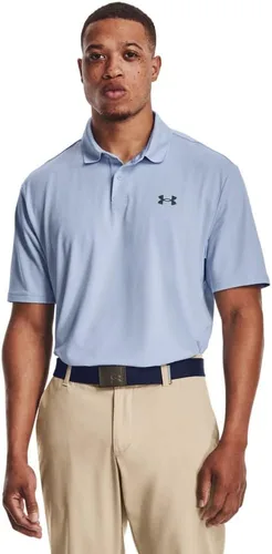 Vista 20 de Under Armour Men's Performance 2.0 Golf Polo (864) Afterglow/ Gris parcela