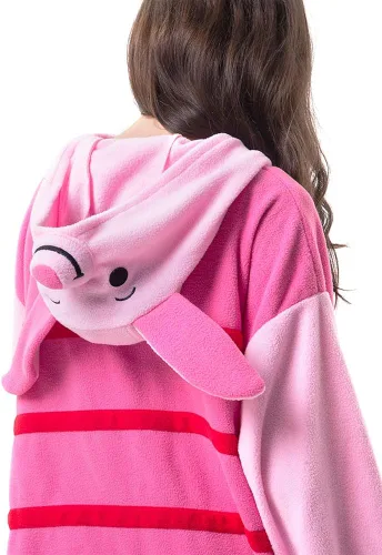 Vista 5 de Beauty Shine Pijama unisex de dibujos animados para adultos, disfraz de Halloween, Navidad, pijamas de felpa para cosplay