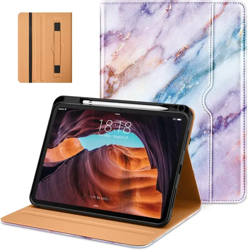 Vista 15 de DTTO Funda para iPad (A16) de 11ª generación de 11 pulgadas 2025, Funda para iPad de 10ª generación de 10.9 pulgadas 2022, Funda con soporte tipo
