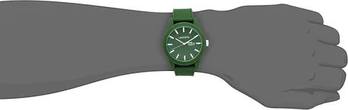 Vista 2 de Lacoste, 2010763 Lacoste, 12.12 reloj de pulsera de resina color verde, con banda de silicona