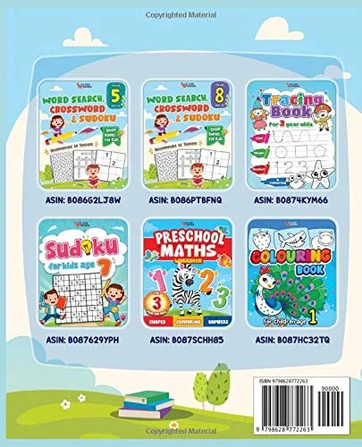 Vista 2 de Brain Games for Kids Word Search, Crossword & Sudoku for 7 year old